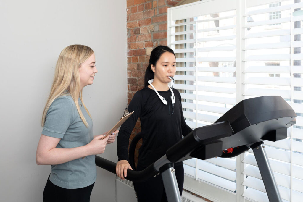 Pons Treatment Physiotherapy Edmonton Neurological Stimulation Therapy Session At Sports Injury, Neuro Rehab &Amp; Massage Clinic For Balance And Mobility Recovery