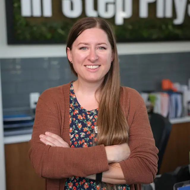 Christina Worthing, A Registered Psychologist, Providing Mental Health Support As Part Of A Collaborative Approach To Physiotherapy Edmonton At In Step Physical Therapy. Christina Worthing, A Registered Psychologist, Providing Mental Health Support As Part Of A Collaborative Approach To Physiotherapy Edmonton At In Step Physical Therapy.
